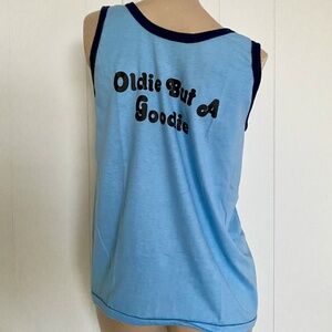VTG 1970s 1980s Oldie But Goodie Tank Top Unisex Womens Sz M L Mens S M